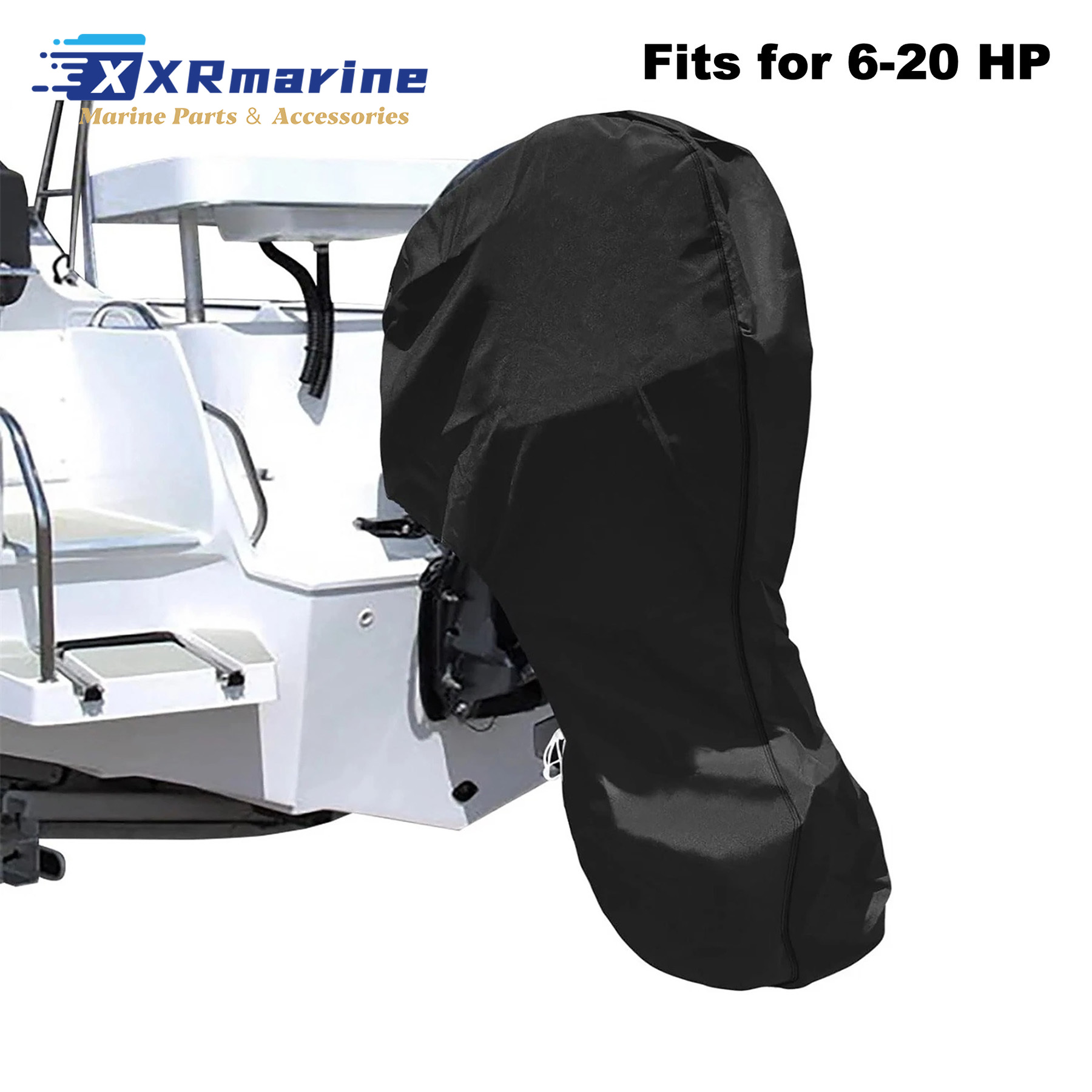 Fishing Boat Cover - Outboard Motor Cover Fits for Mercury