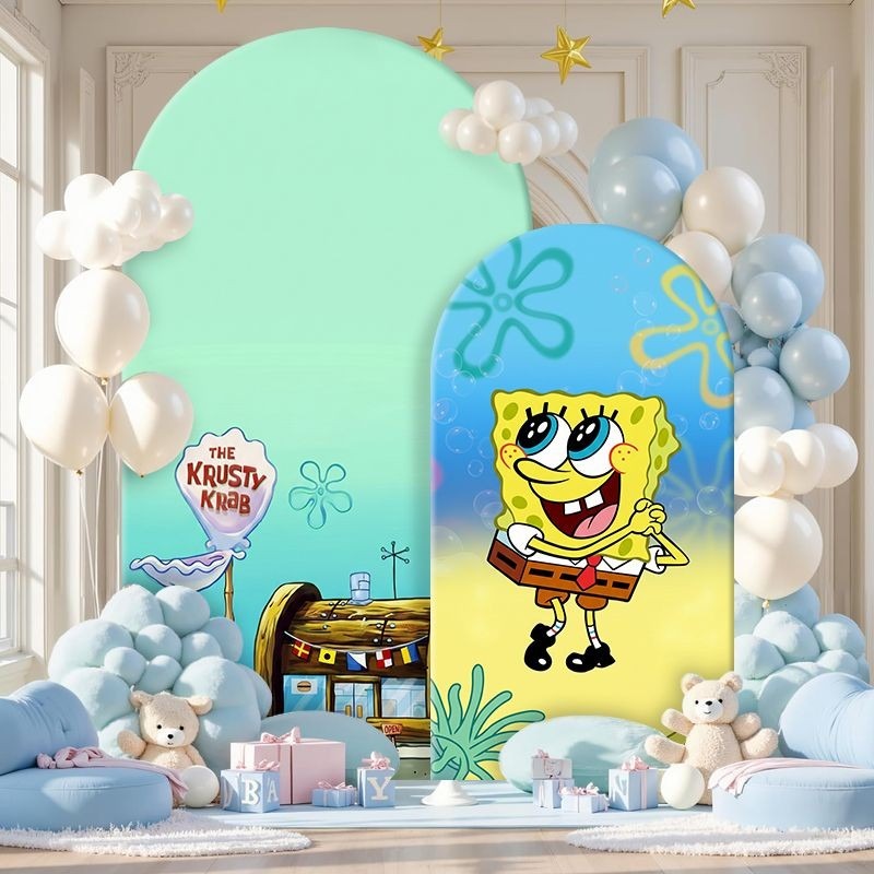 SpongeBob Mr Krabs Arch Backdr - đánh giá và giá Fishing Boat Cover