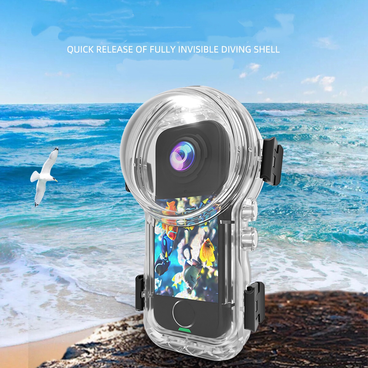 Invisible Dive Case For Insta3 - đánh giá và giá Fishing Boat Cover