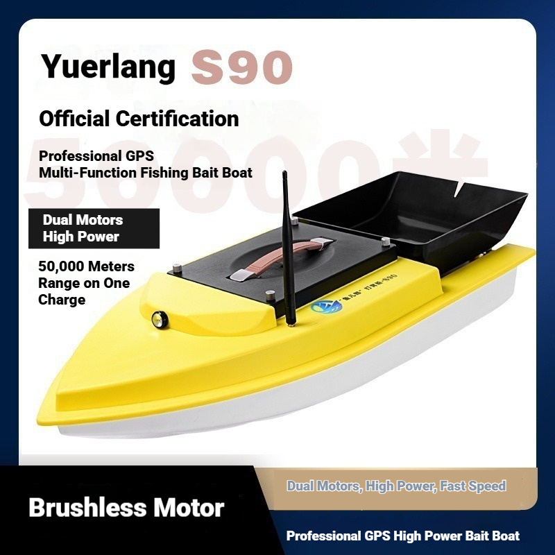 Yuerlang S90 Remote Control Ba - đánh giá và giá Fishing Boat Gps